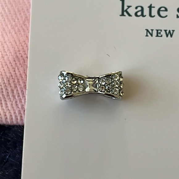 Kate Spade Pavé Bow Earrings - New - Picture 6 of 7